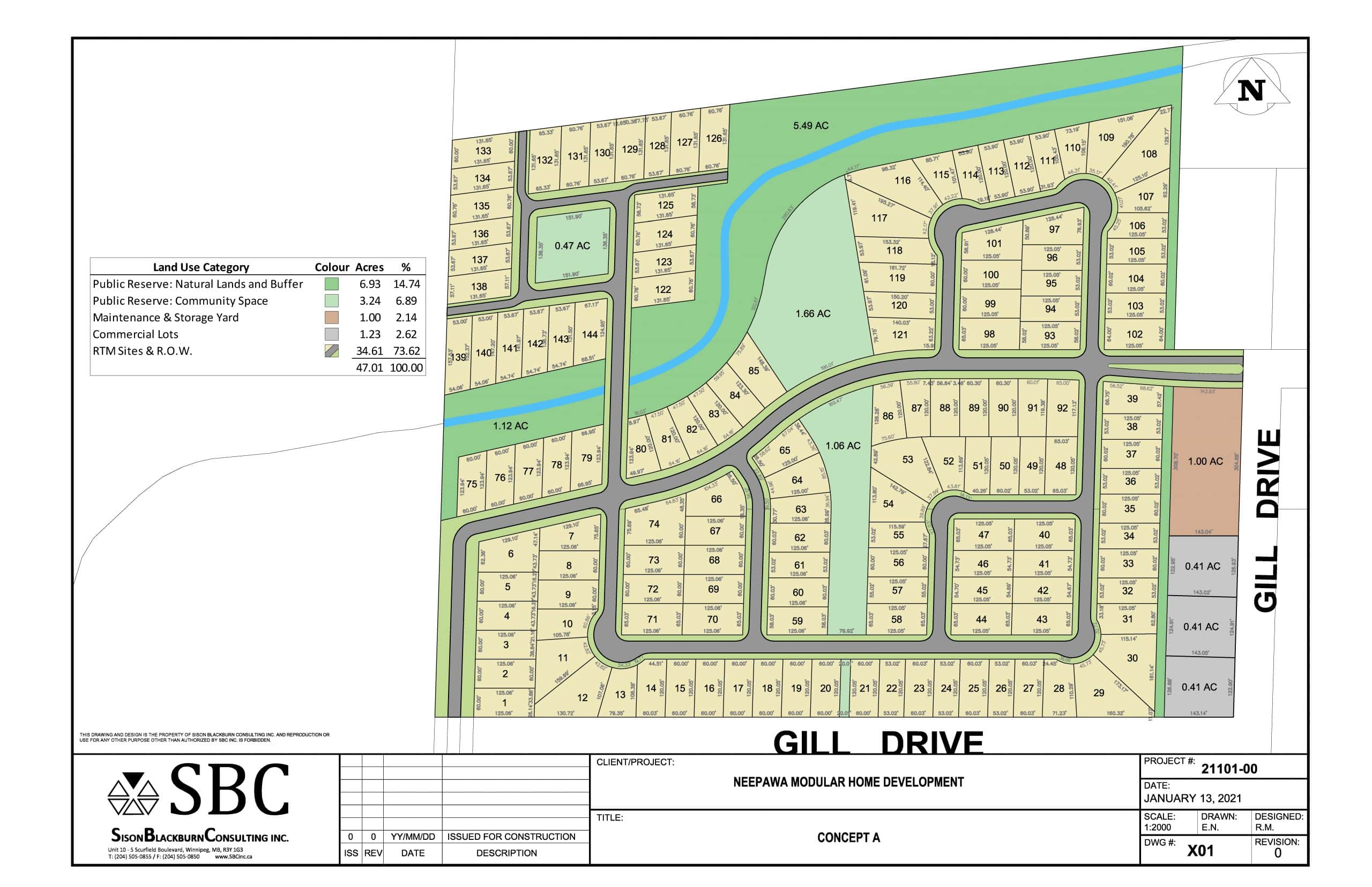 Neepawa Concept Plan scaled | Crescent Creek Estates