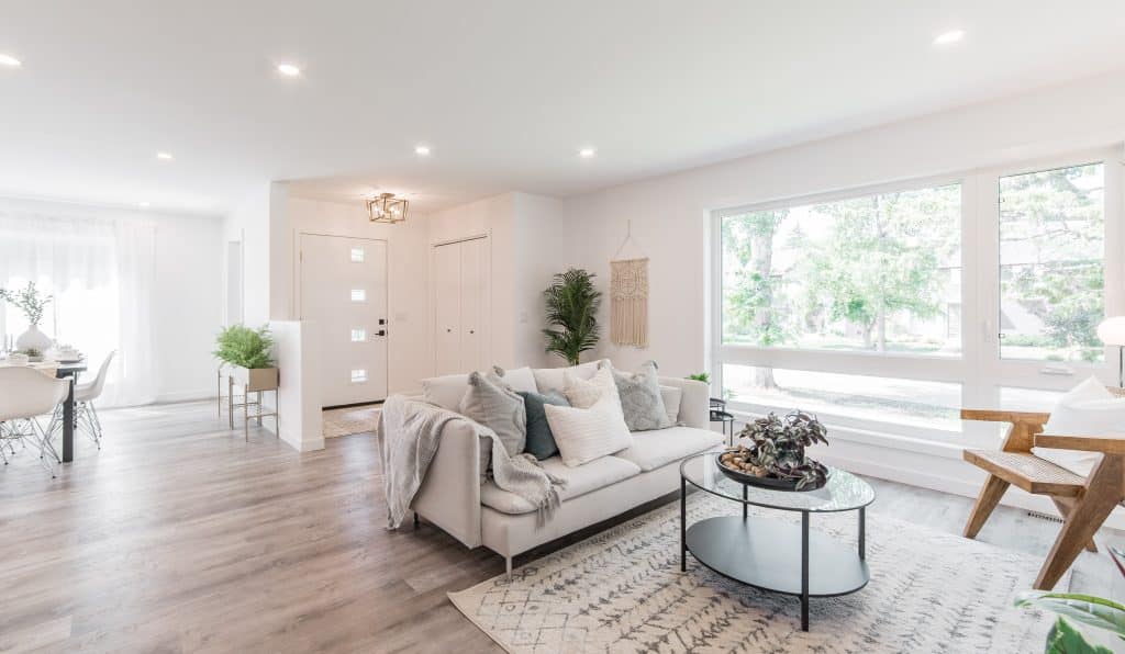 Conquest living room | Crescent Creek Estates